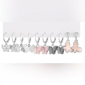 Butterfly Earring Set! 5 Pairs